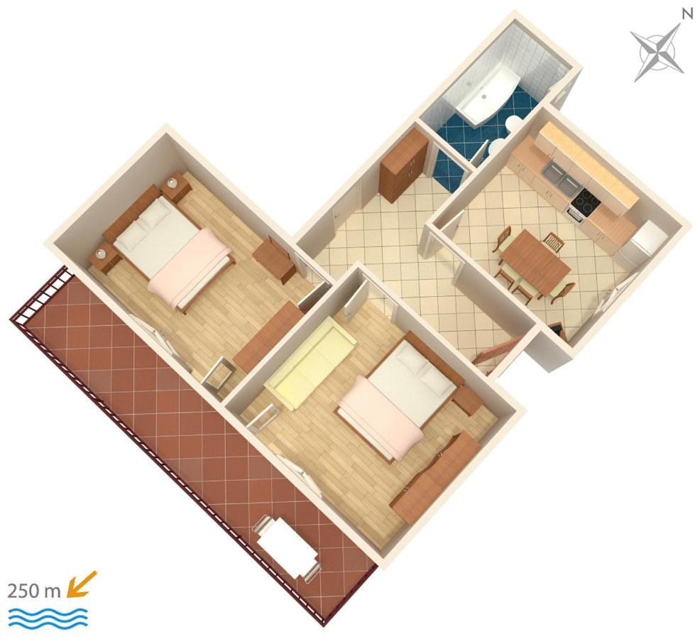 Apartments With A Parking Space Jezera, Murter - 5093 ภายนอก รูปภาพ